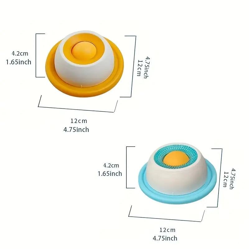 Interactive Dog Licking Toy & Slow Feeder - Fun Puzzle for Puppy Training & Cat Feeding!