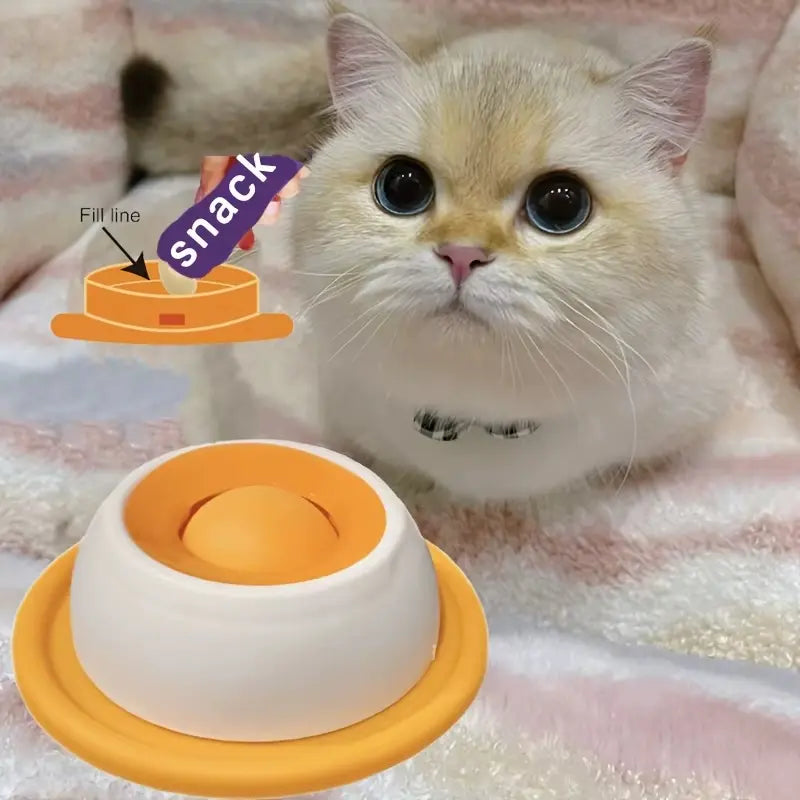 Interactive Dog Licking Toy & Slow Feeder - Fun Puzzle for Puppy Training & Cat Feeding!