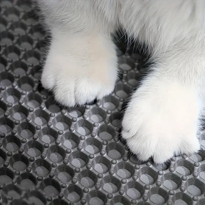 Extra Large Dual-Layer Anti-Odor Cat Litter Mat - Non-Slip, Easy-Clean, Durable EVA Indoor Solution for Pet Waste Management