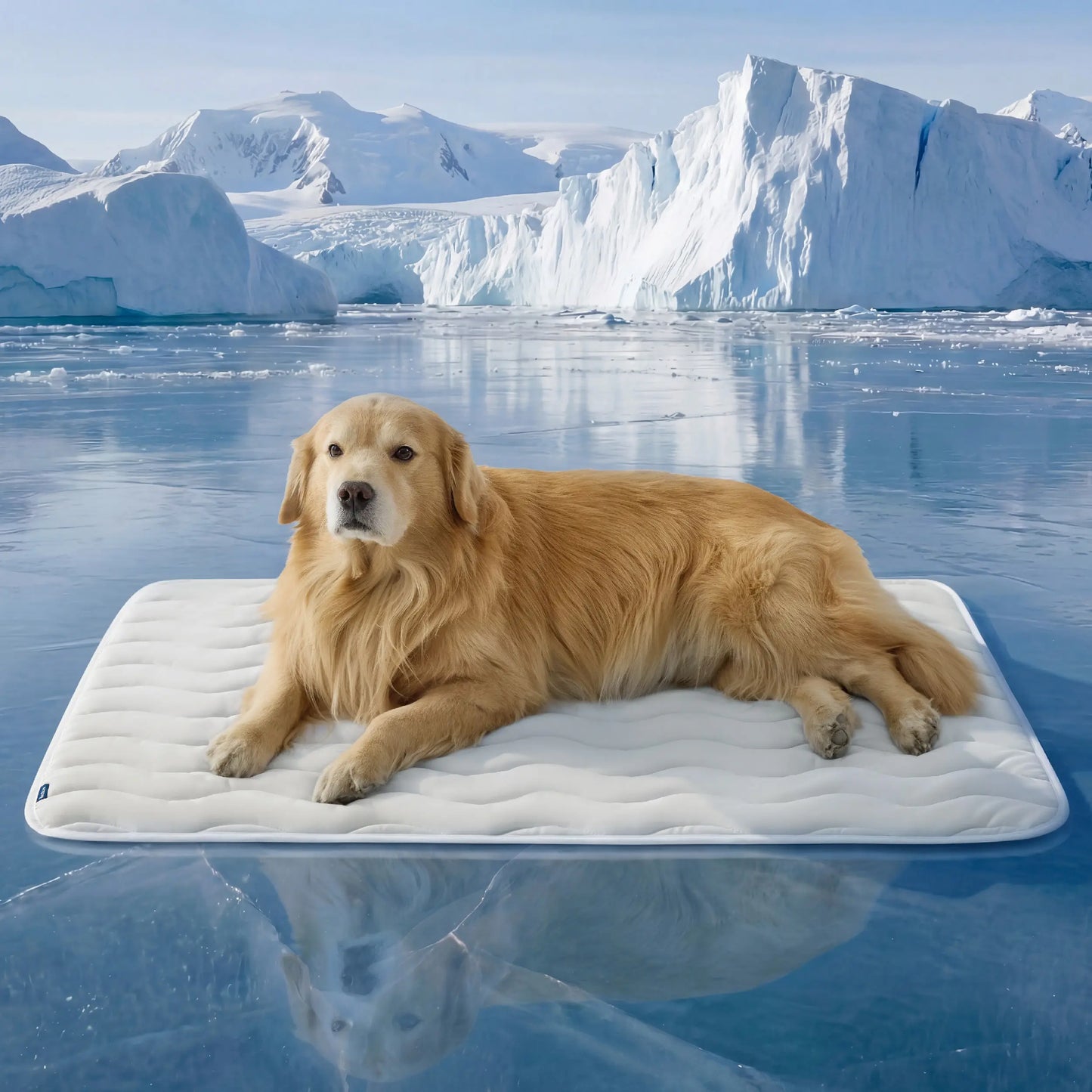 Bedsure Cooling Pet Mat for Dogs and Cats - Instant Cooling Comfort with Non-Slip Design, Machine Washable, Perfect for Summer