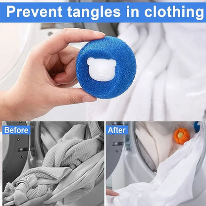 Pet Hair Remover Ball – Reusable Laundry Filter for Cat & Dog Hair