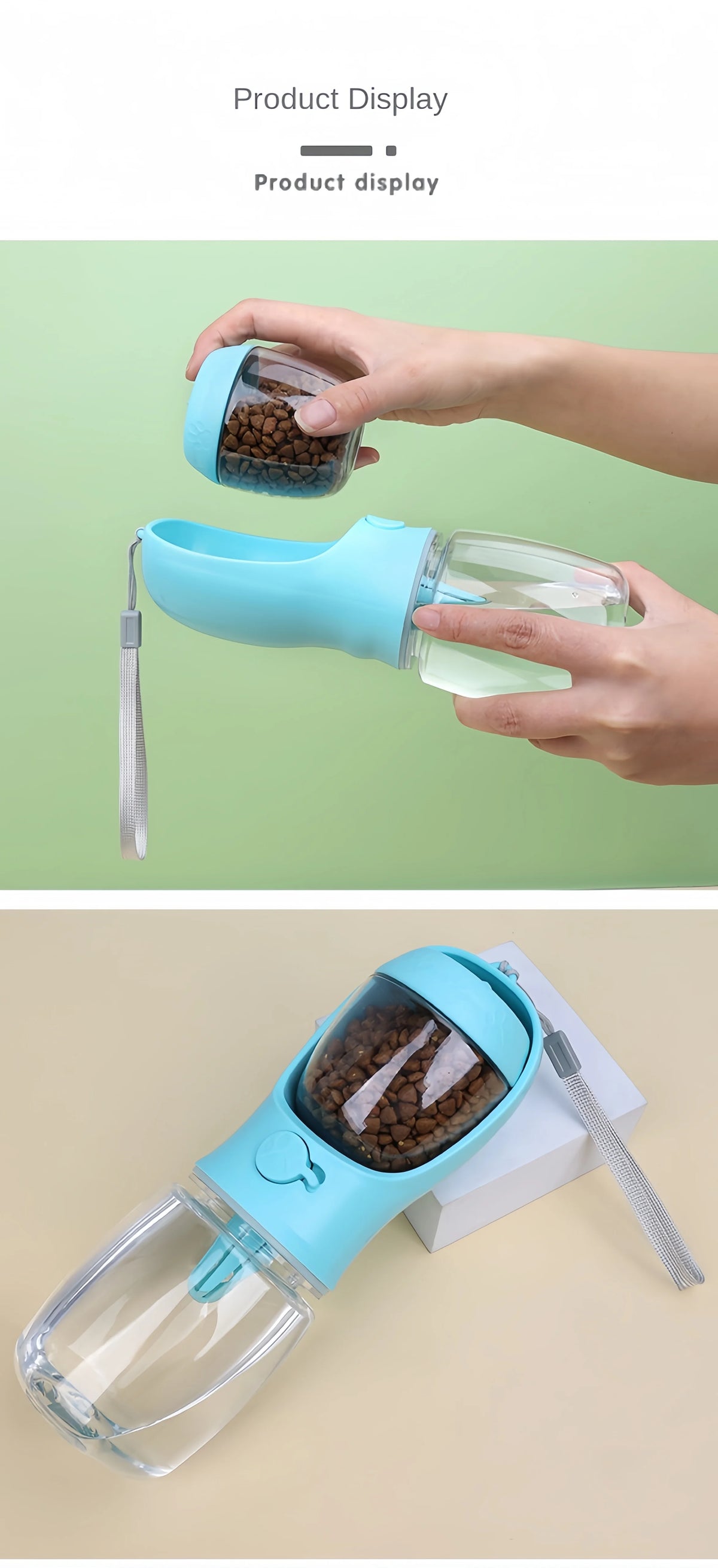Interactive Treat Tumbler – Slow Feeder & Puzzle Toy for Dogs