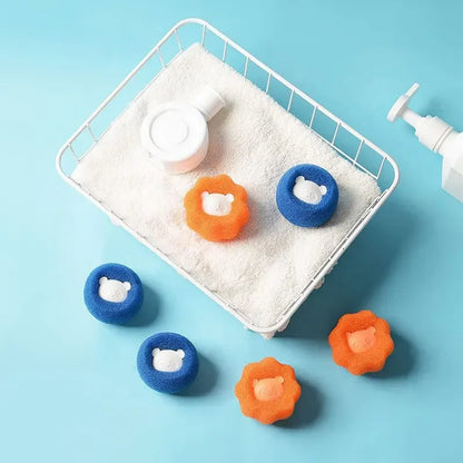 Pet Hair Remover Ball – Reusable Laundry Filter for Cat & Dog Hair