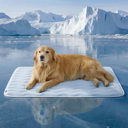 Bedsure Cooling Pet Mat for Dogs and Cats - Instant Cooling Comfort with Non-Slip Design, Machine Washable, Perfect for Summer