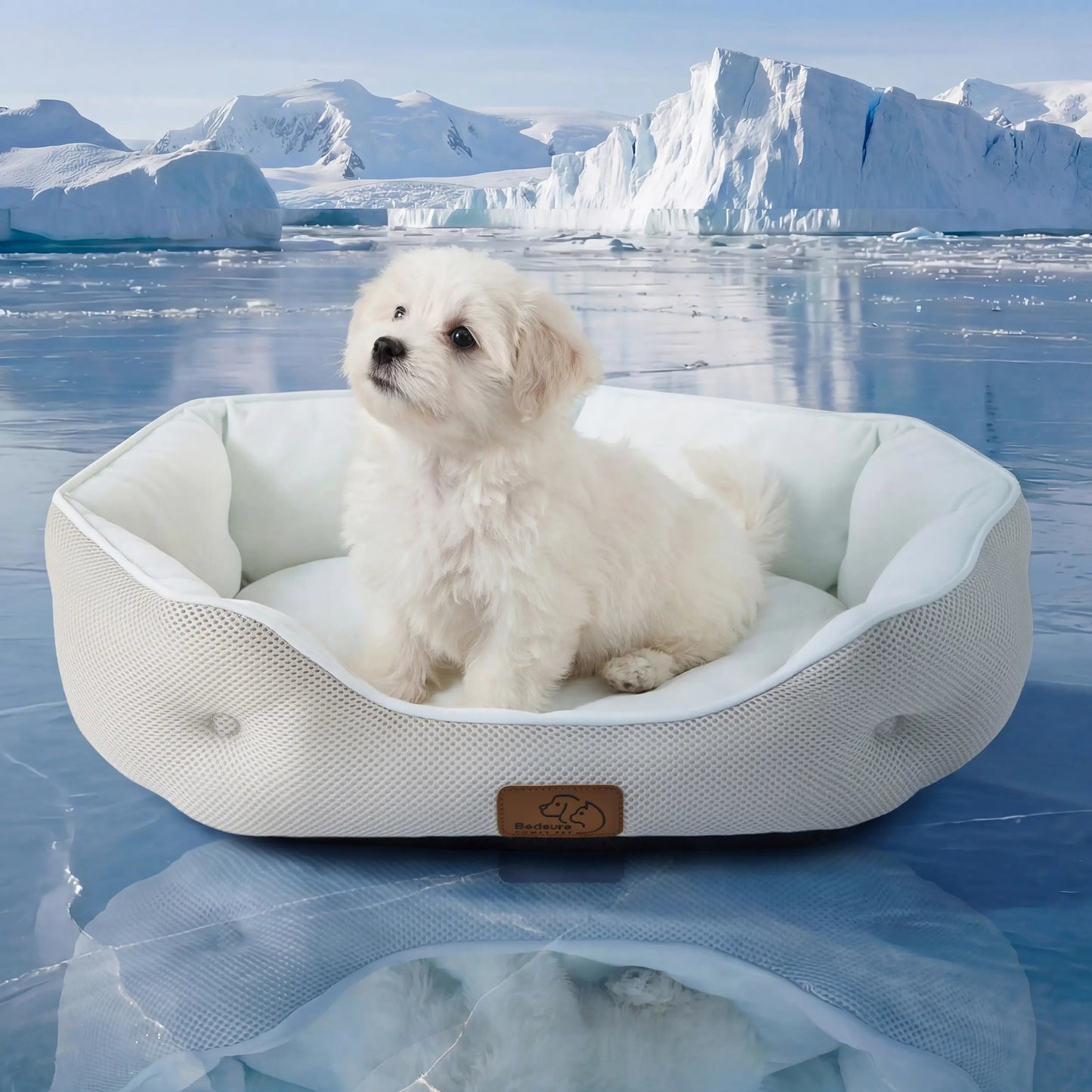 Bedsure Cooling Pet Mat for Dogs and Cats - Instant Cooling Comfort with Non-Slip Design, Machine Washable, Perfect for Summer